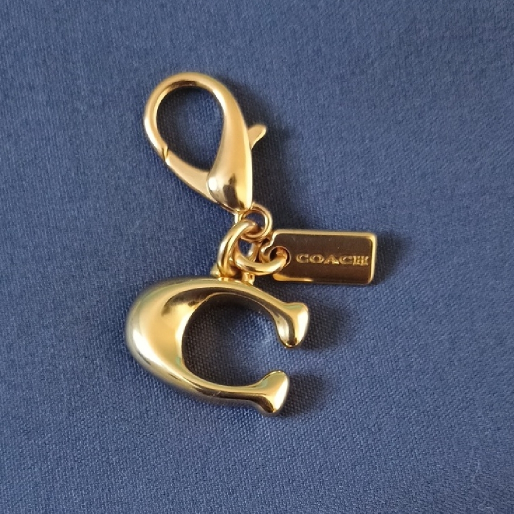 Coach Gold Keychain Accessory